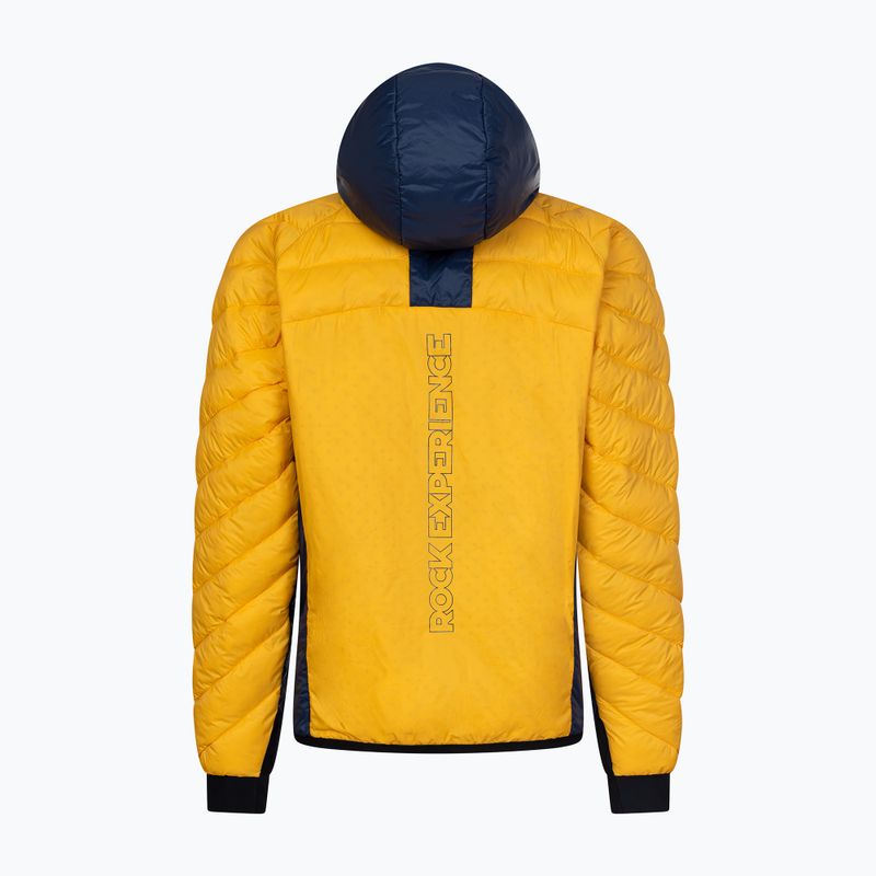 Pánska zateplená bunda Rock Experience Kavick 2.0 gold fusion/dress blues 2