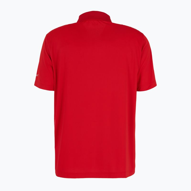 Pánska polokošeľa EA7 Emporio Armani Multi-Sport Ventus7 racing red 2