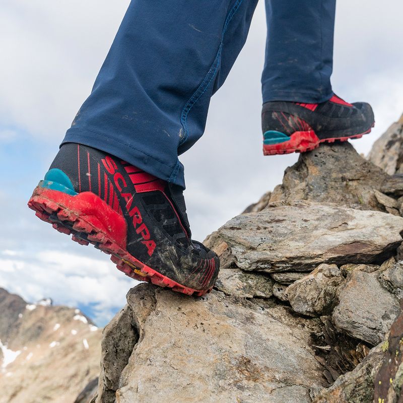 Pánske vysokohorské topánky SCARPA Ribelle S HD black/red 12