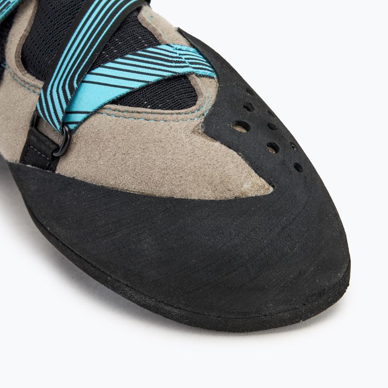 Dámska lezecká obuv SCARPA Veloce light gray/maldive 6