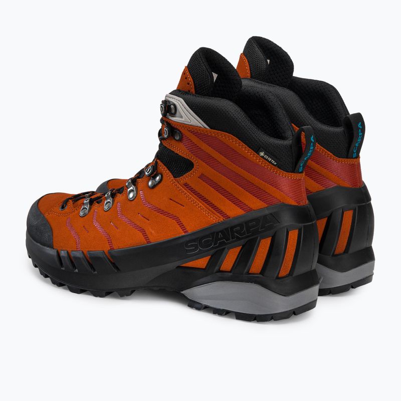 Pánske trekové topánky SCARPA Cyclone S GTX orange 30031 3