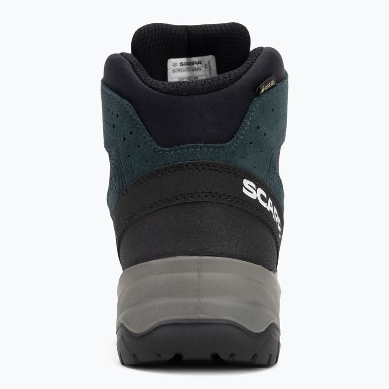 Trekové topánky SCARPA Boreas GTX petrol/lime 6