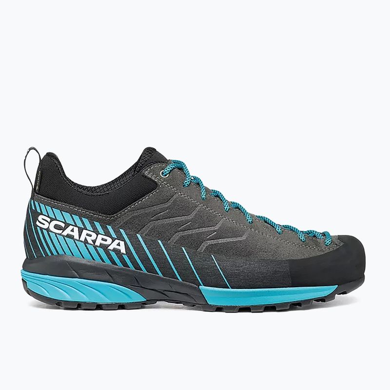 Pánske trekové topánky SCARPA Mescalito GTX black-blue 72103-200/1 12