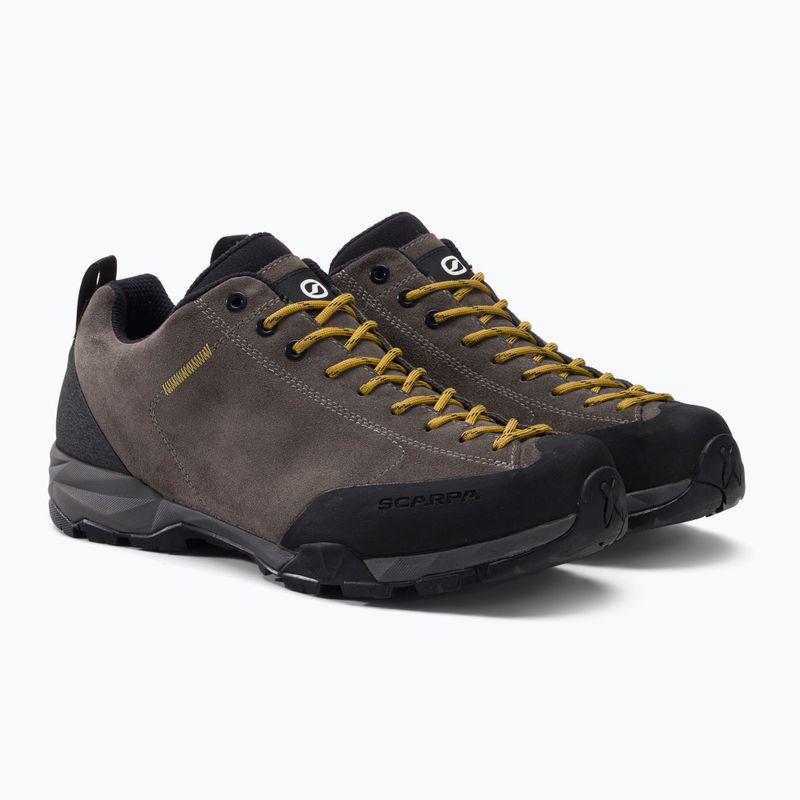 SCARPA pánske trekové topánky Mojito Trail Gtx titanium-mustard 63316-200 5