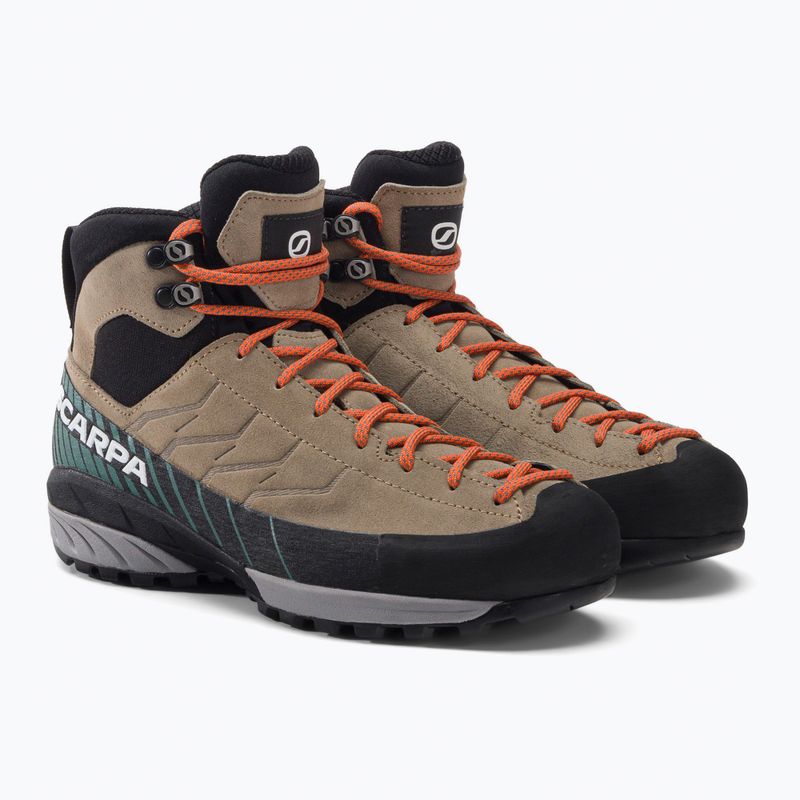 Dámska prístupová obuv SCARPA Mescalito Mid GTX brown 72097-202 5