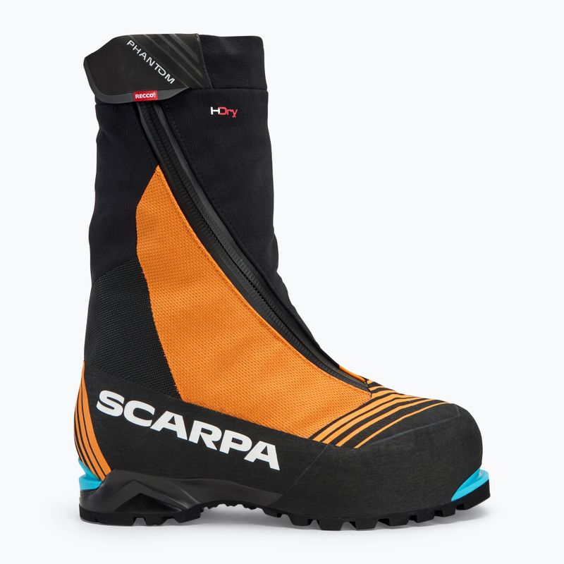 Pánske horolezecké topánky SCARPA Phantom 6000 black/bright orange 2