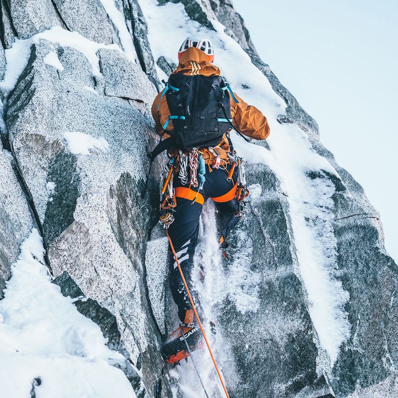 Pánske horolezecké topánky SCARPA Phantom 6000 black/bright orange 14