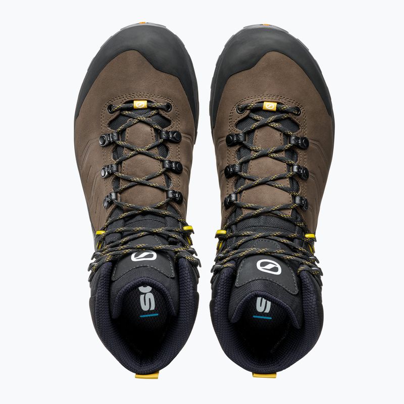 Pánska treková obuv SCARPA Rush TRK Pro GTX volcano/mustard 12