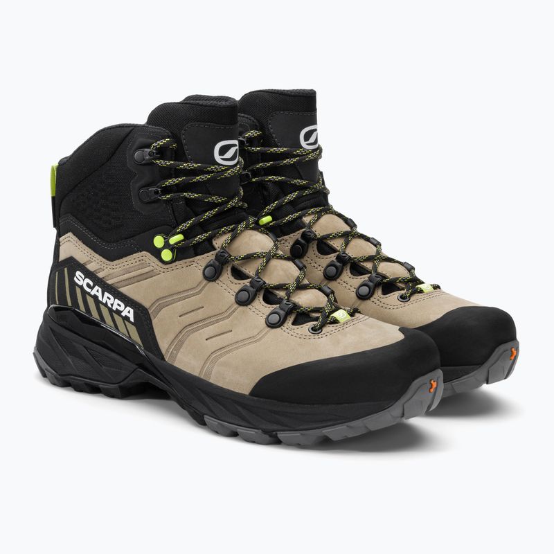 Dámske trekové topánky SCARPA Rush Trk Pro GTX beige/black 63139 4