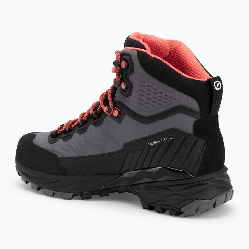 Dámske trekové topánky SCARPA Rush TRK LT GTX grey/coral 3