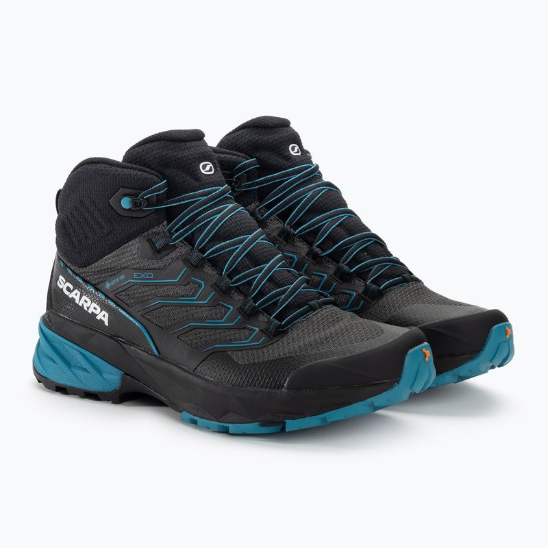 Pánske trekingové topánky SCARPA Rush 2 Mid GTX čierne 63132 4