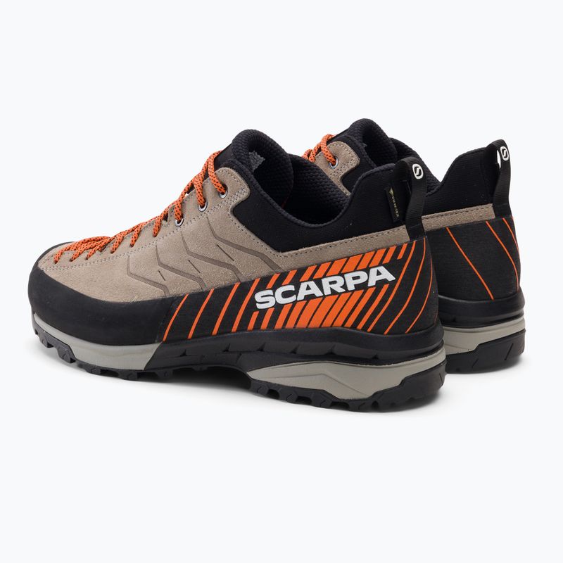 Pánske trekové topánky SCARPA Mescalito TRK GTX grey-black 61052 3