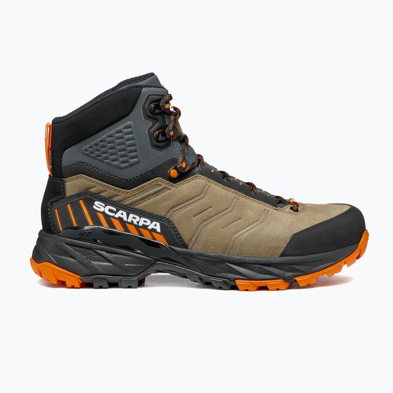 Pánske trekové topánky SCARPA Rush TRK GTX desert/mango 11