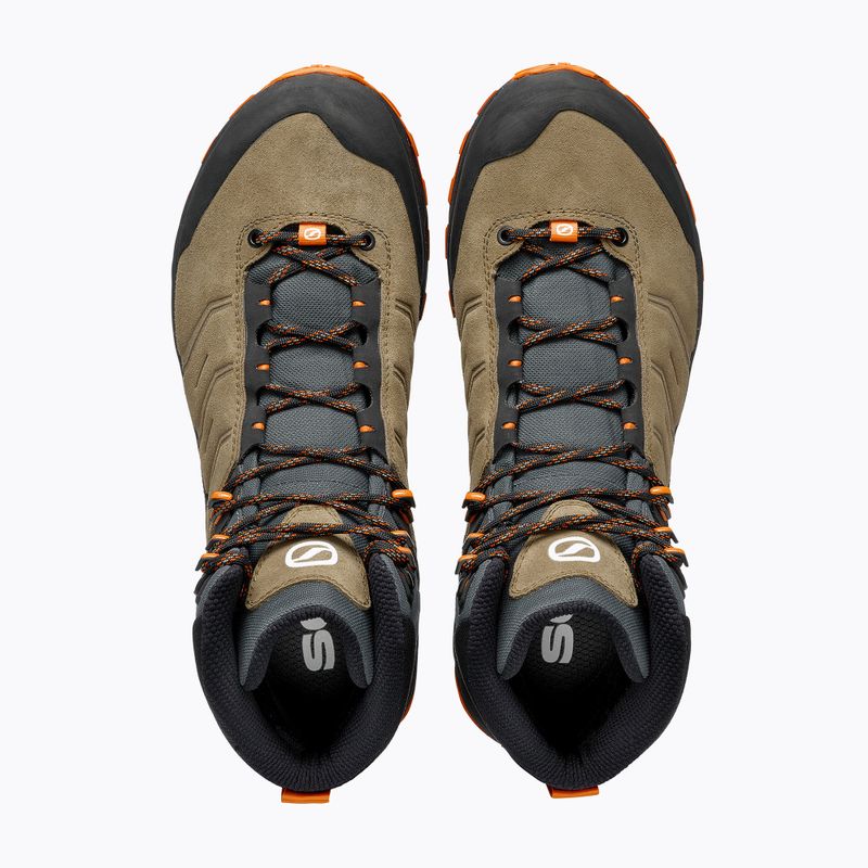 Pánske trekové topánky SCARPA Rush TRK GTX desert/mango 14