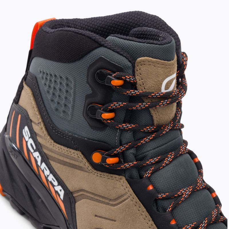 Pánske trekové topánky SCARPA Rush TRK GTX desert/mango 8