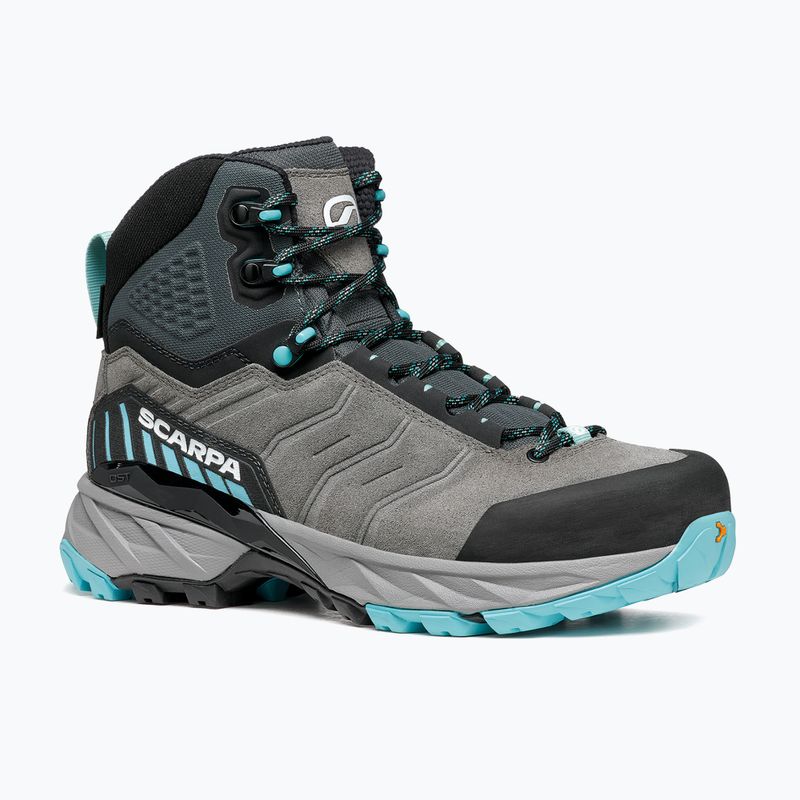 Dámske trekové topánky SCARPA Rush TRK GTX midgray/aqua 8