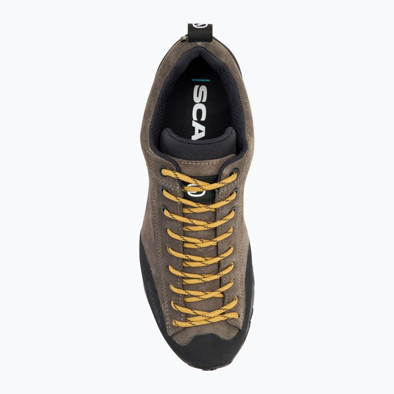 Pánska turistická obuv SCARPA Mojito Trail GTX titanium/mustard 5