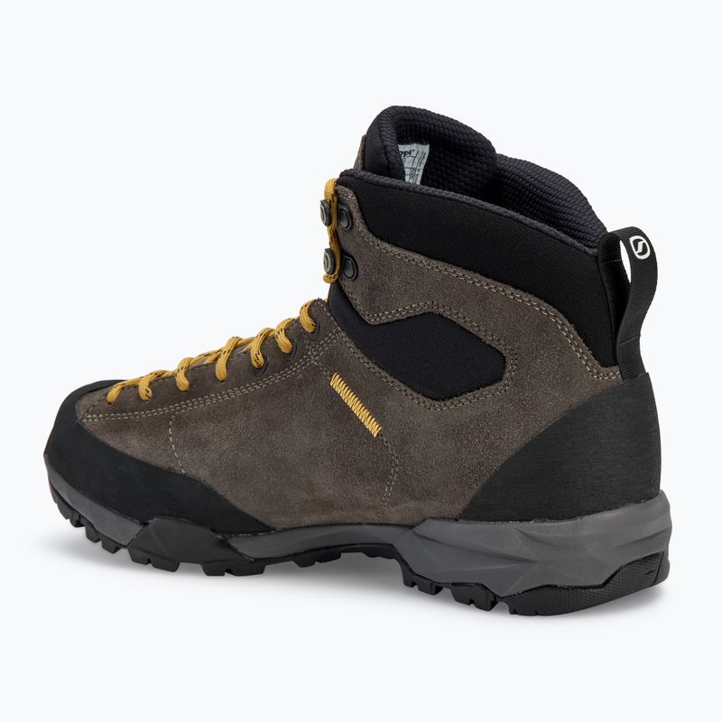 Pánska treková obuv SCARPA Mojito Hike GTX titanium/mustard 3