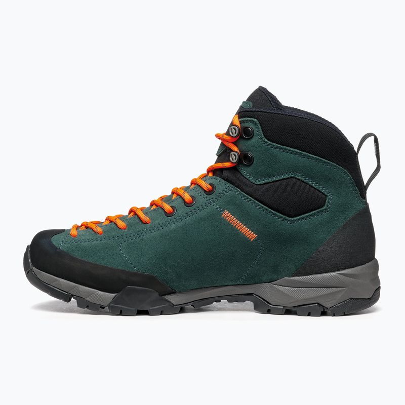 Dámske trekové topánky SCARPA Mojito Hike GTX botanic green/orange pop 10