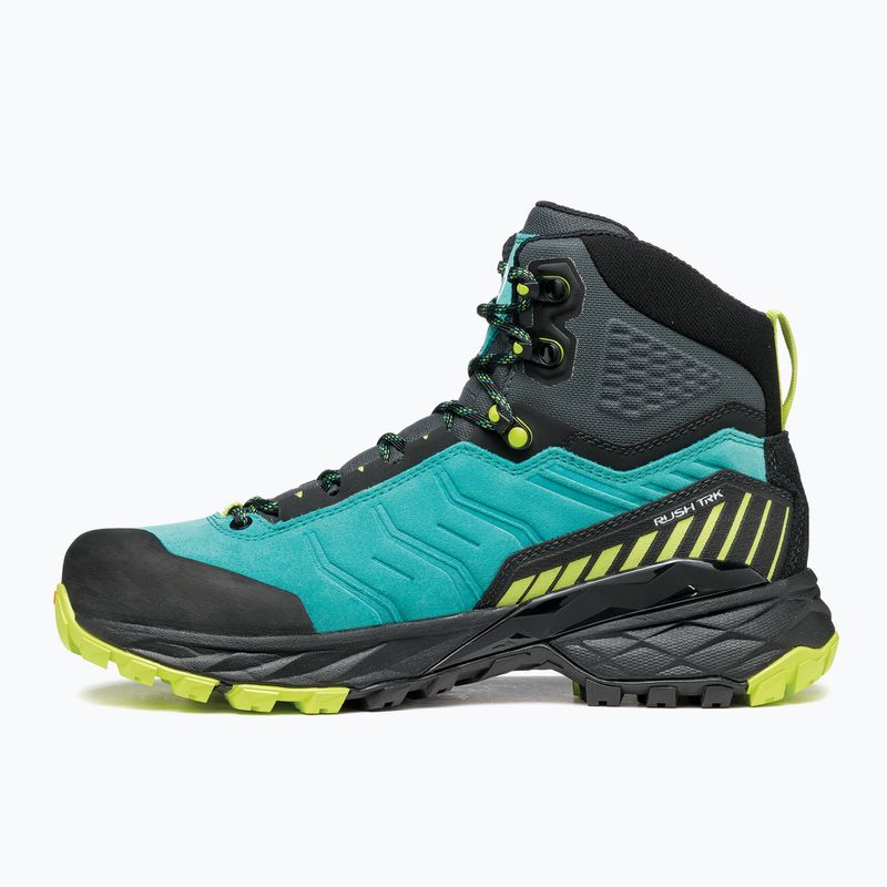 Dámske trekové topánky SCARPA Rush TRK GTX ceramic/sunny lime 13