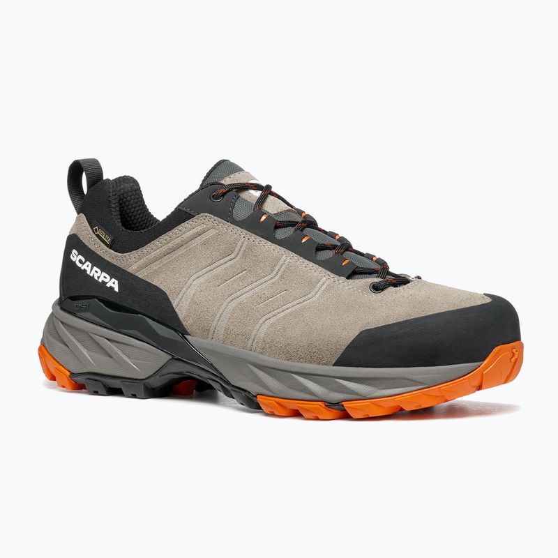 Pánske trekové topánky SCARPA Rush Trail GTX taupe/mango 10