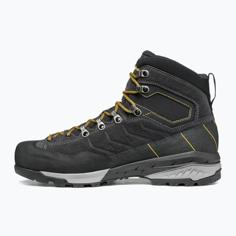 Pánske trekové topánky SCARPA Mescalito TRK GTX dark anthracite/ mustard 3