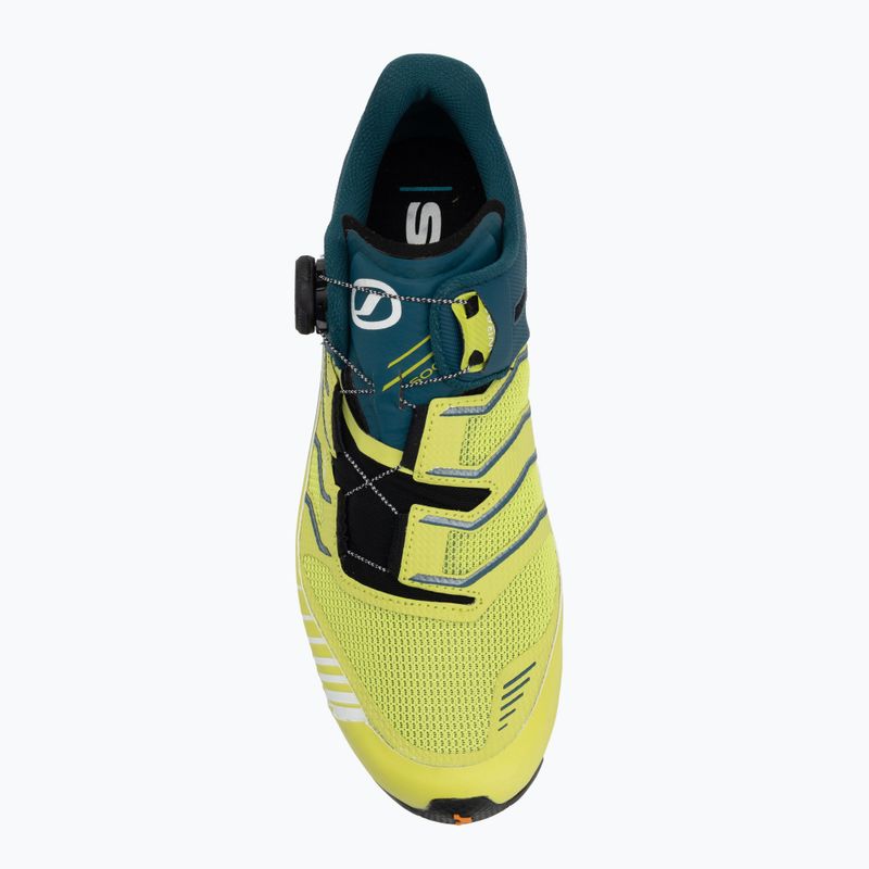 Pánska bežecká obuv SCARPA Ribelle Run Calibre HT lime green/deep lagun 5