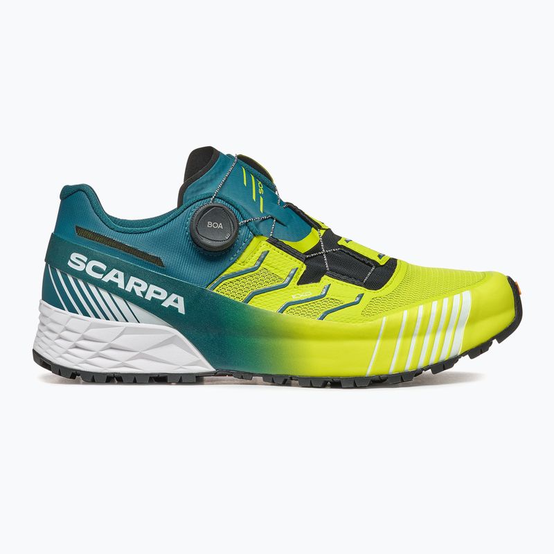 Pánska bežecká obuv SCARPA Ribelle Run Calibre HT lime green/deep lagun