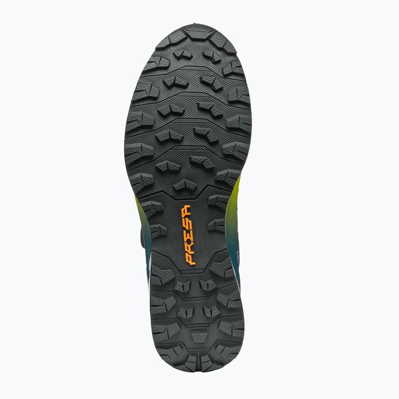 Pánska bežecká obuv SCARPA Ribelle Run Calibre HT lime green/deep lagun 2