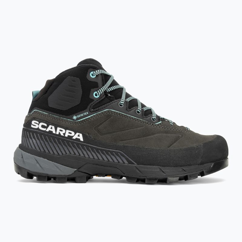 Dámske nástupové topánky SCARPA Rapid XT Mid GTX shark/aqua 2
