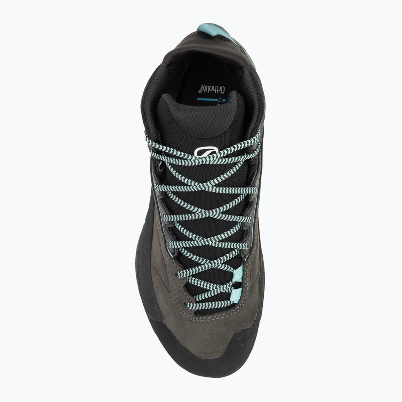 Dámske nástupové topánky SCARPA Rapid XT Mid GTX shark/aqua 5