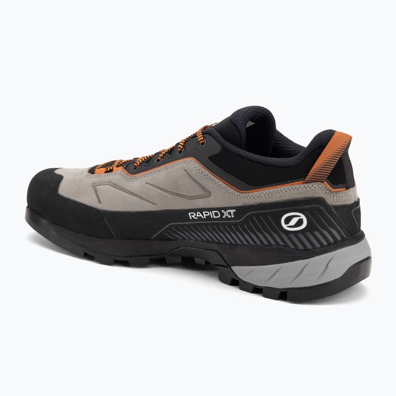 Pánske nástupové topánky SCARPA Rapid XT taupe/rust orange 3