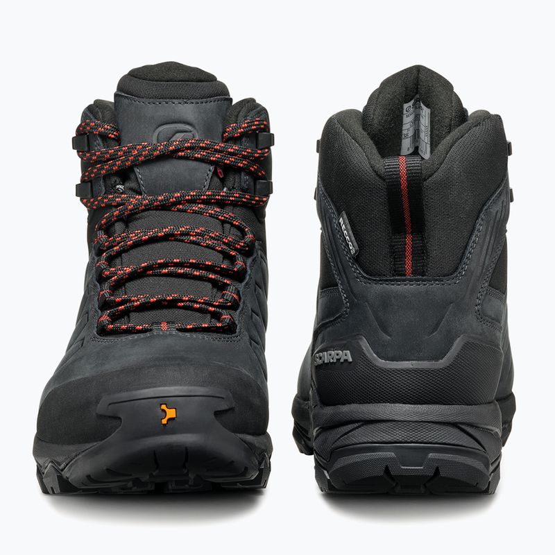 Dámske turistické topánky SCARPA Moraine Polar GTX dark anthracite/ coral 11