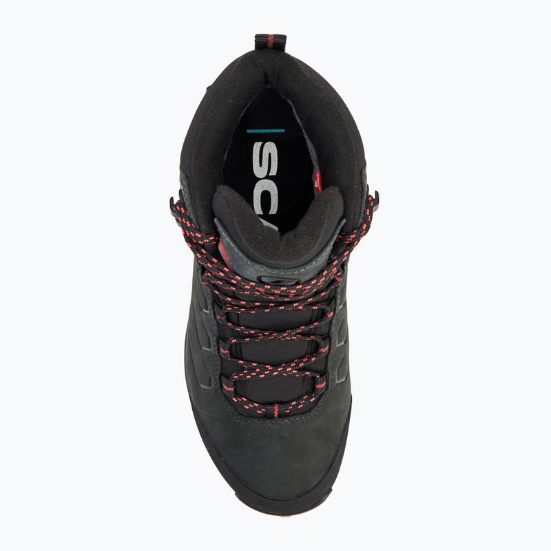 Dámske turistické topánky SCARPA Moraine Polar GTX dark anthracite/ coral 5