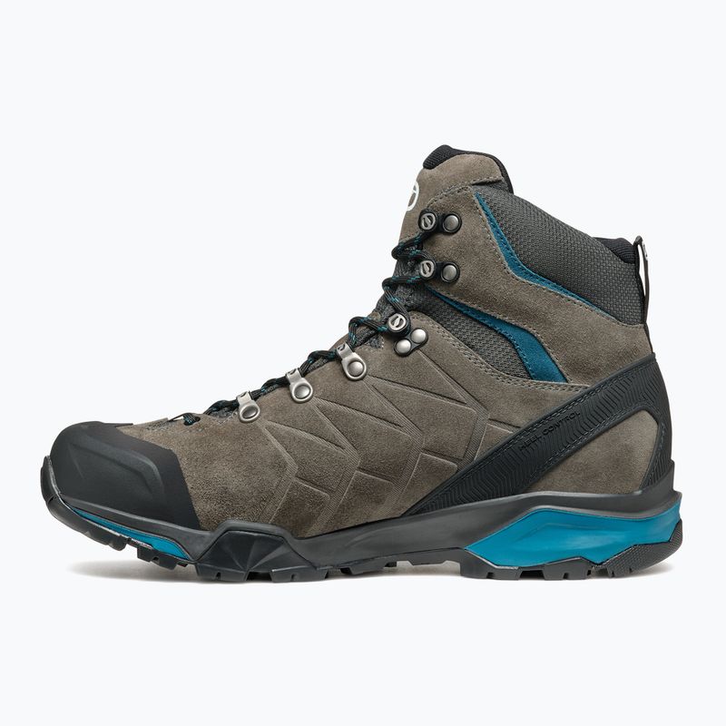 Pánske trekové topánky SCARPA ZG Trek GTX titanium/lake blue 10