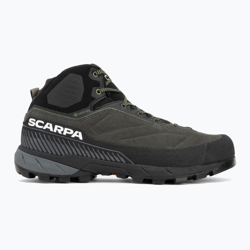 Pánske nástupové topánky SCARPA Rapid XT Mid GTX shark/military 2