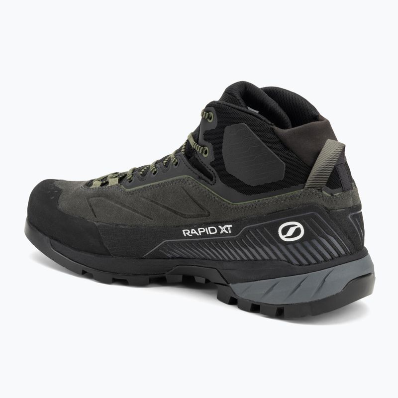 Pánske nástupové topánky SCARPA Rapid XT Mid GTX shark/military 3