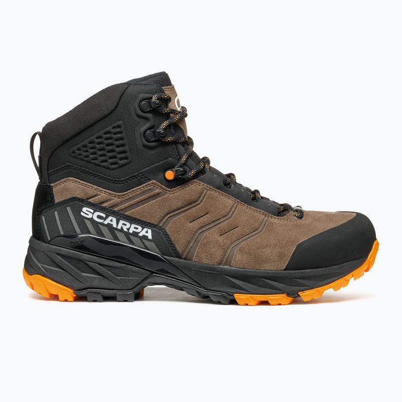 Pánske trekingové topánky SCARPA Rush TRK GTX brown/orange 9