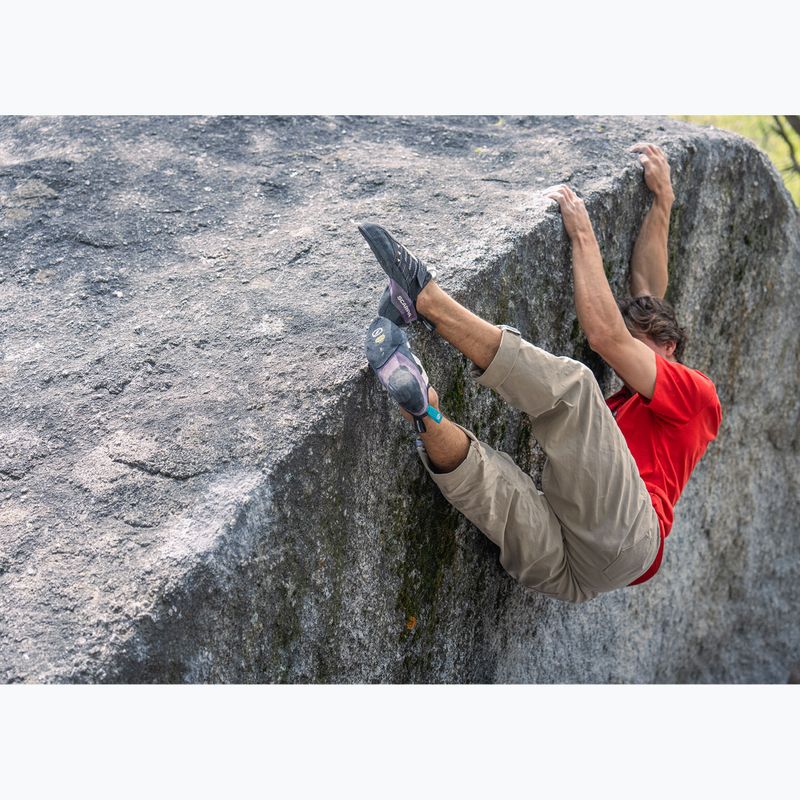 Lezecké topánky SCARPA Instinct VSR LV black/violet/milk 11