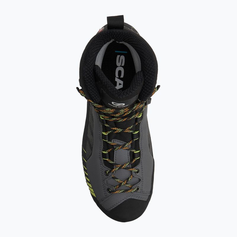 Pánske vysokohorské topánky SCARPA Ribelle Lite HD iron gray/lime 5