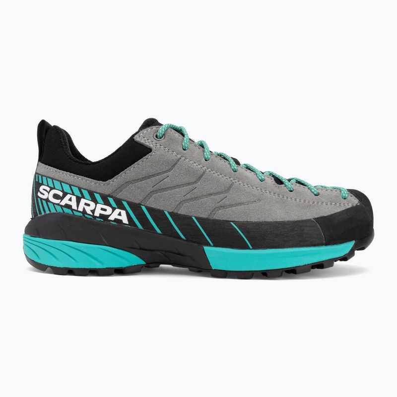 Dámska prístupová obuv SCARPA Mescalito smoke/tropical green 2