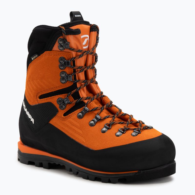 Pánske vysokohorské topánky SCARPA Mont Blanc GTX tonic/orange