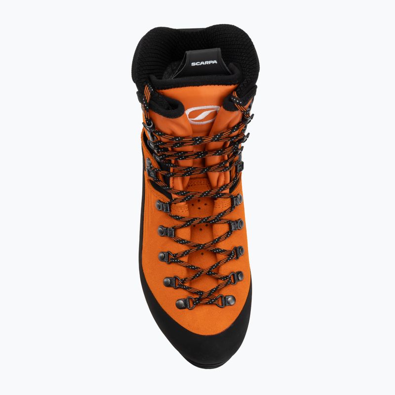 Pánske vysokohorské topánky SCARPA Mont Blanc GTX tonic/orange 5