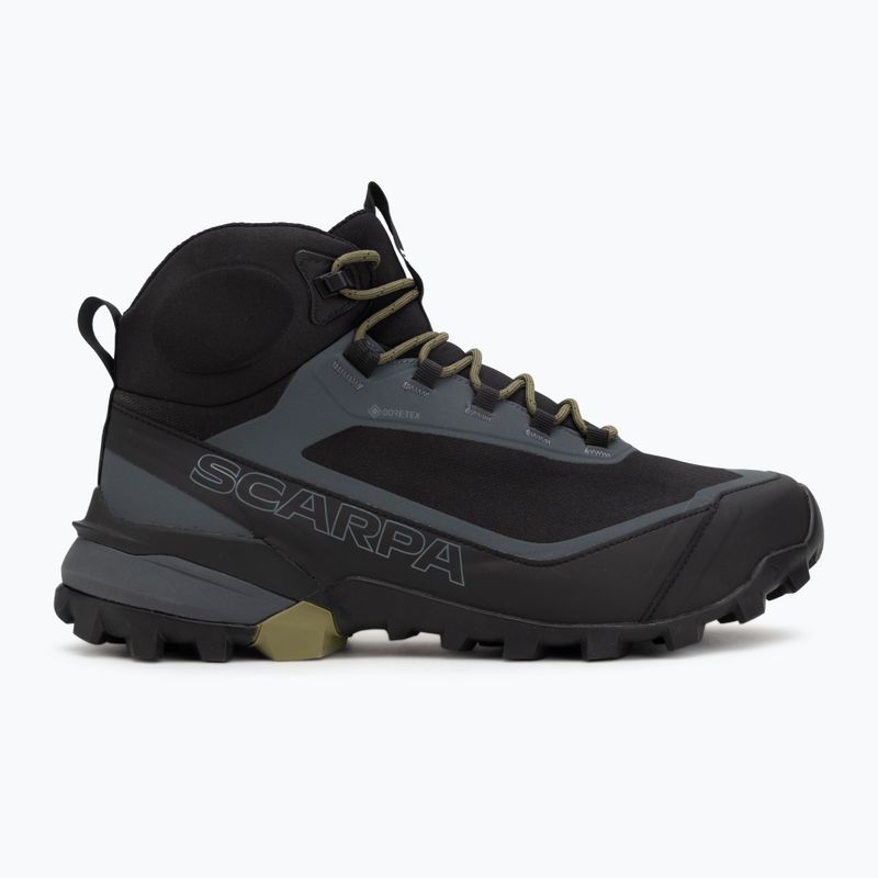 Pánske trekové topánky SCARPA Ribelle Cross 2 GTX black/olive 2