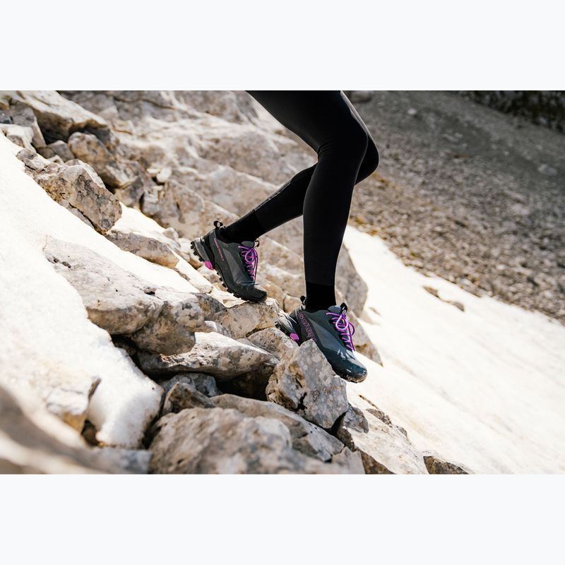 Dámske trekingové topánky SCARPA Ribelle Cross 2 Mid GTX dark gray/purple 6