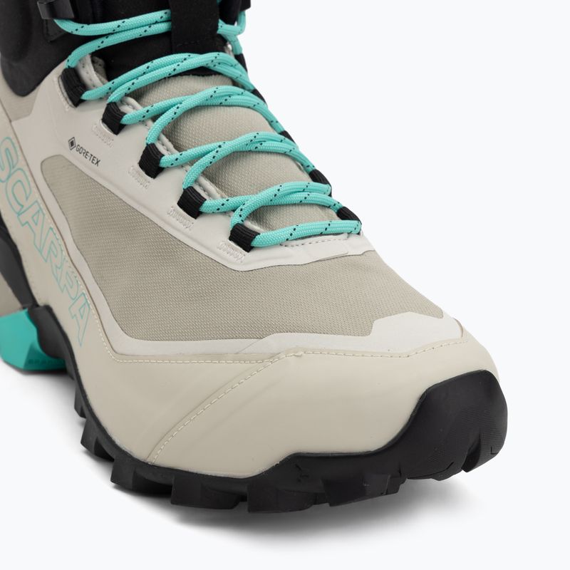 Dámske trekingové topánky SCARPA Ribelle Cross 2 GTX fog/aqua green 7
