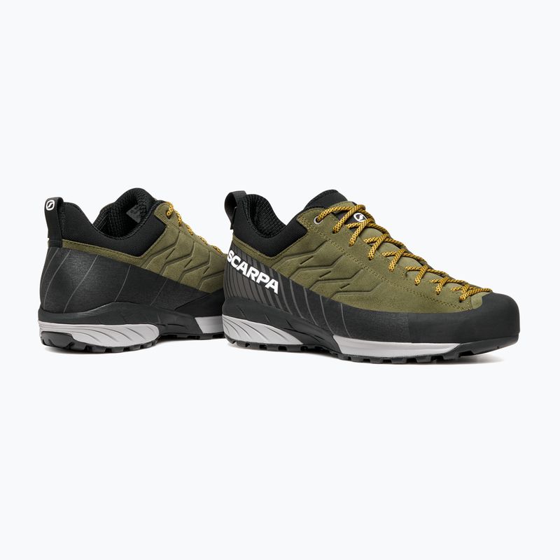 Pánske nástupové topánky SCARPA Mescalito GTX dark olive/gray 4