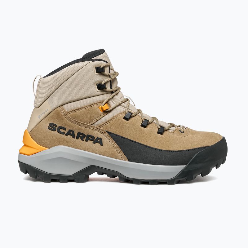 Pánske turistické topánky SCARPA Mustang Trekking GTX desert/mango 2