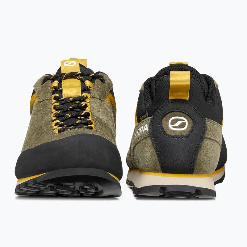 Pánske turistické topánky SCARPA Crux 2 GTX kalamata/lemon curry 4