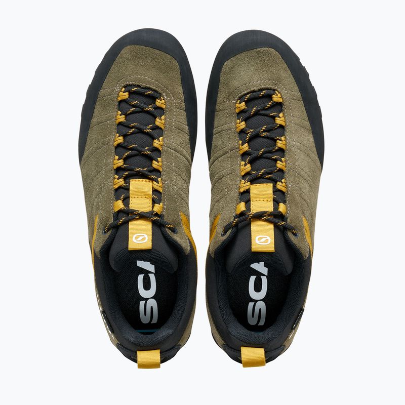 Pánske turistické topánky SCARPA Crux 2 GTX kalamata/lemon curry 5